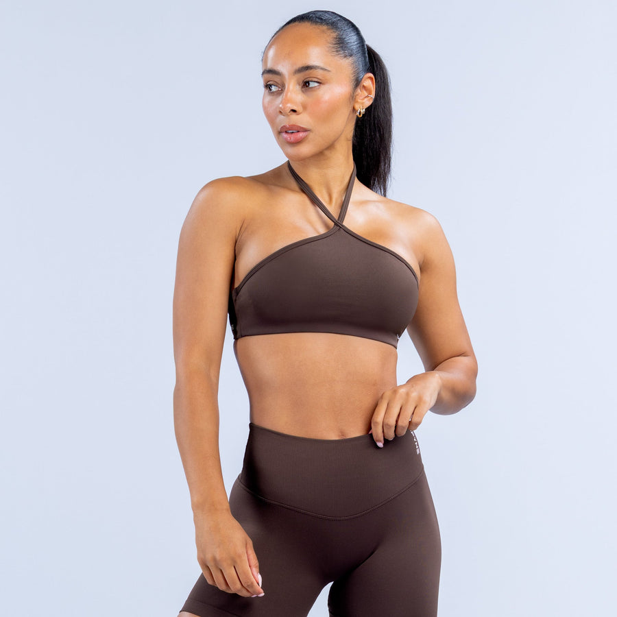 Dynamic High Neck Halter Bra