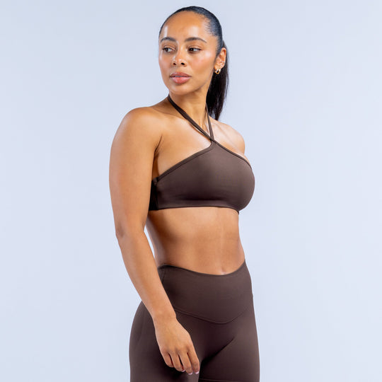 Dynamic High Neck Halter Bra