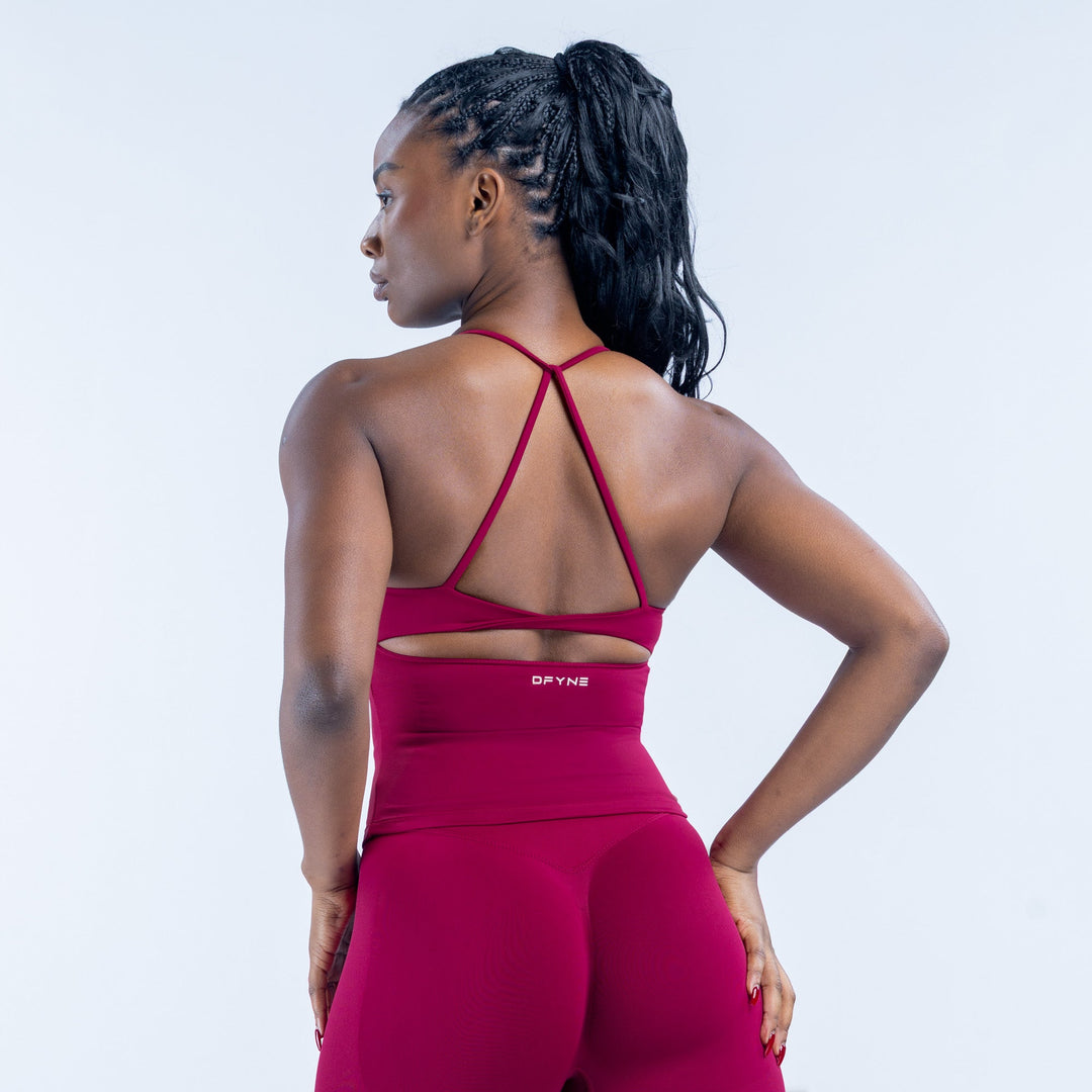 Dynamic Twist Back Top