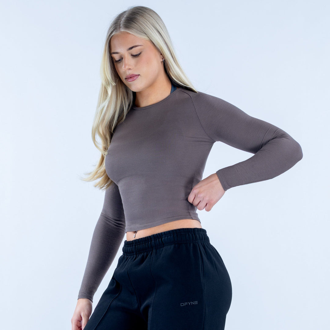 Revive Long Sleeve Ribbed Top
