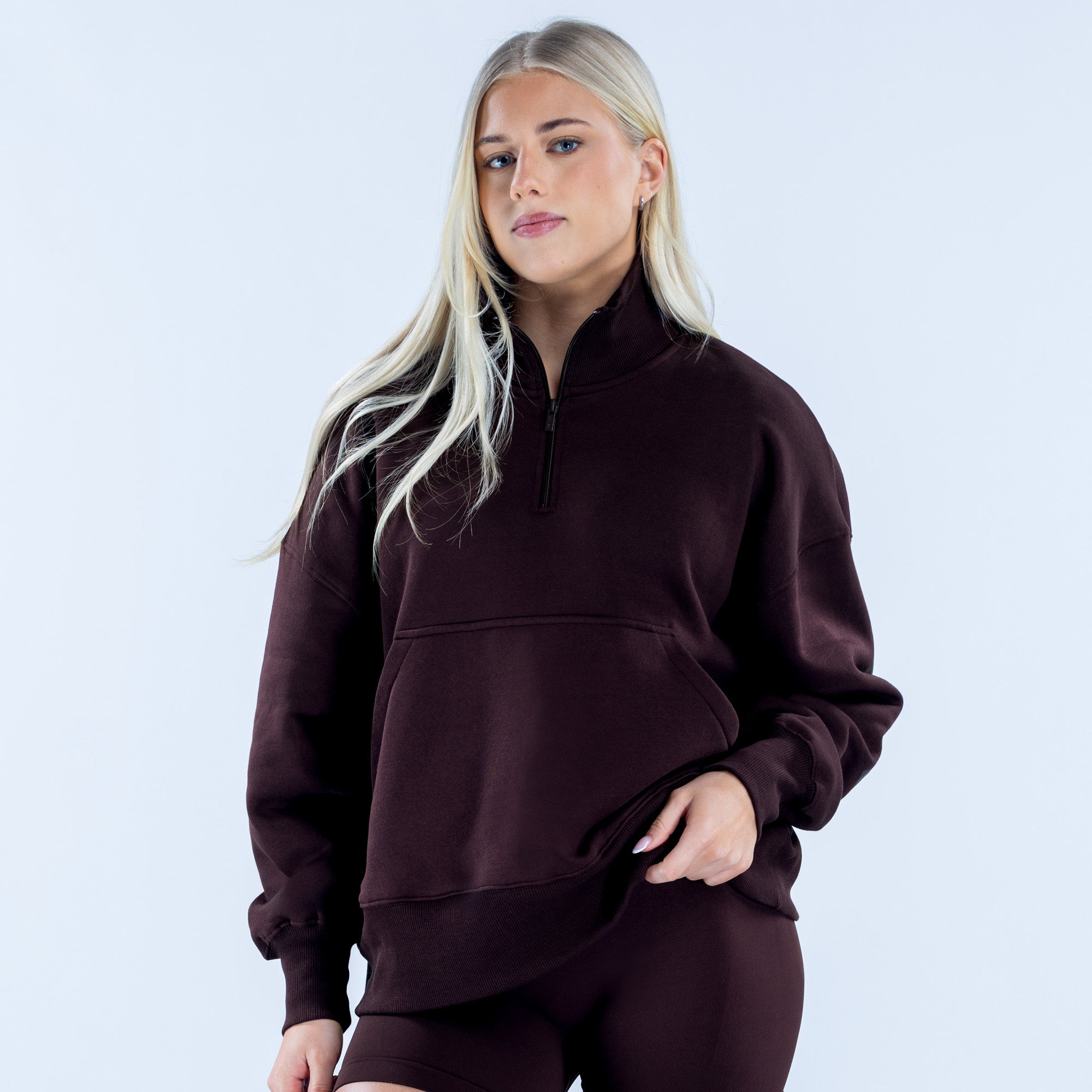 Signature Quarter Zip Sweatshirt – DFYNE US