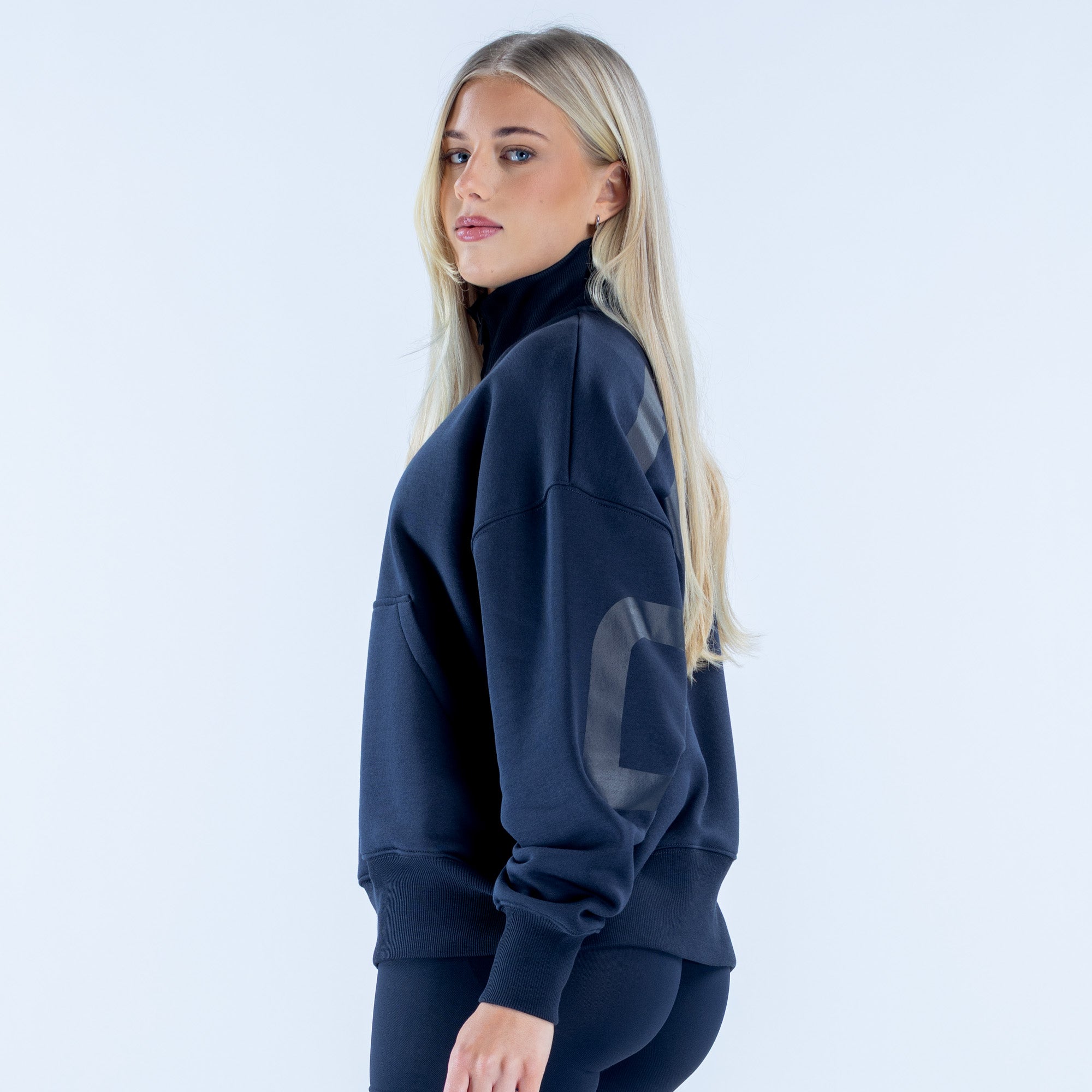 Signature Quarter Zip Sweatshirt – DFYNE US