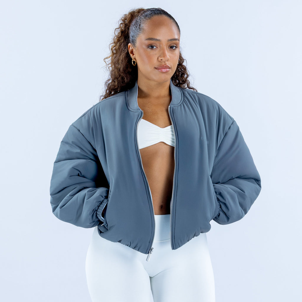 Revive Reversible Bomber Jacket – DFYNE US