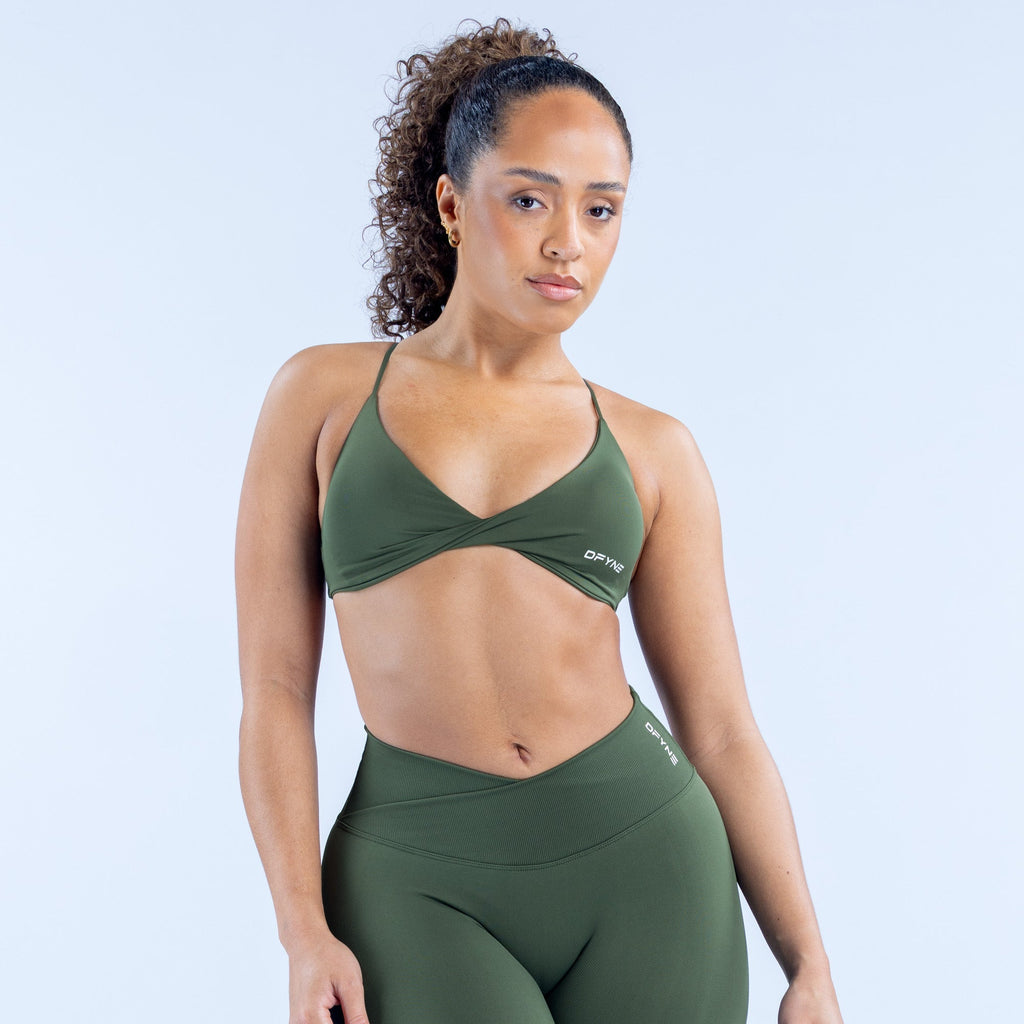 Vision Twist Front Sports Bra – DFYNE US